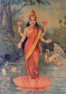 Image of Goddess Lakshmi