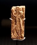 Adorant from the Geißenklösterle cave, Aurignacian, 42,000 to 40,000 BC