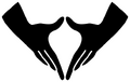 Vulva hand sign used as a yogic mudra