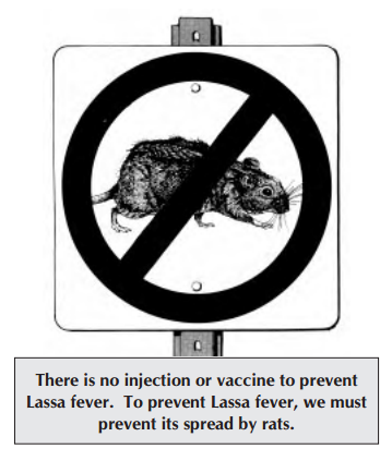 Community education material for Lassa fever