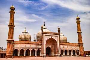 The Jama Masjid was built by the Mughal Emperor Shah Jahan between 1650 and 1656.