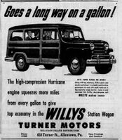 1951 Advertisement for the Willys Station Wagon