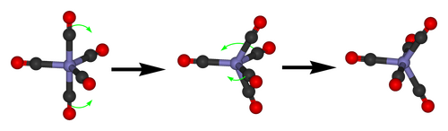 Iron-pentacarbonyl-Berry-mechanism