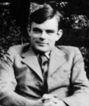 Alan Turing portrait