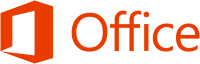 The Office logo containing a red icon depicting a stylized box outline and the word Office in red