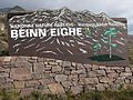 Beinn Eighe National Nature Reserve entrance sign