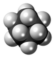 3D structure of a cyclohexane molecule