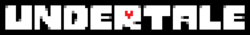 The logo shows the text "UNDERTALE" in white pixel-art text, with a red heart making up the counter in the "R".