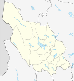 Location in Dalarna, Sweden