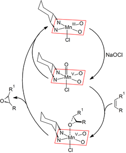 Mechanism of the Jacobsen catalytic enantioselective epoxidation