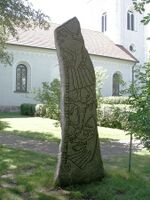 The Ledberg stone at Ledberg Church, Östergötland, Sweden
