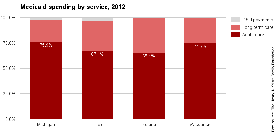 MI Medicaid spending by service 2012.png