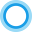 Microsoft Cortana transparent.svg