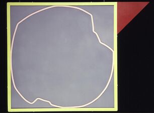 Casey Lewis, Harpo Marx (1976) 26 X 26, Corning Museum of Glass