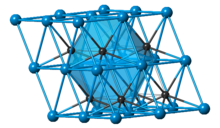 α-Tungsten carbide in the unit cell