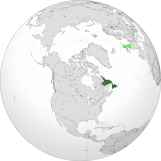 Map of the Dominion of Newfoundland