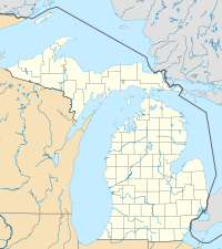 USA Michigan location map.svg