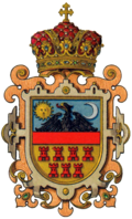 Coat of arms of Transylvania by Hugo Gerard Ströhl