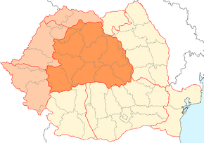   Transylvania   Banat, Crișana and Maramureș   Bukovina, Dobruja, Moldavia, Muntenia, and Oltenia