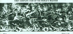 Global mosaic of satellite imagery