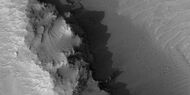 Layered features, as seen by HiRISE under HiWish program