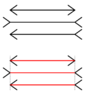 Müller-Lyer illusion.svg