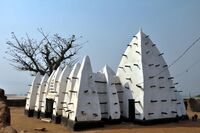 Larabanga Mosque, Ghana founded in 1421