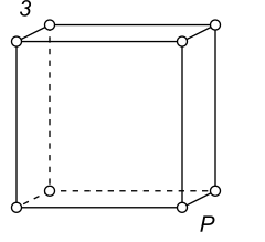 Black-white (antisymmetric) 3D Bravais Lattice number 3 (Monoclinic system)