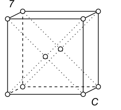 Black-white (antisymmetric) 3D Bravais Lattice number 7 (Monoclinic system)