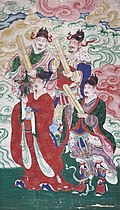 Ming dynasty painting of Four Time Guardians (四值功曹)