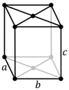 Orthohombic, base-centered