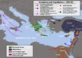 The Late Bronze Age collapse