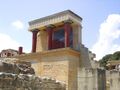 Minoan palace at Knossos, Crete