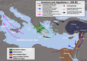 The Late Bronze Age collapse
