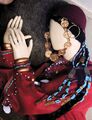 Reconstructed clothing and jewellery, c. 2000 BC