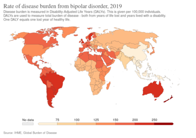 Rate of disease burden from bipolar disorder, OWID.svg