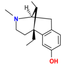 Chemical structure of etazocine.