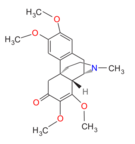 Chemical structure of tannagine.