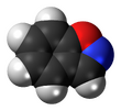 Space-filling molecular model