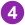 Eo circle purple white number-4.svg