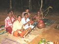 India. An Onavillu or Villu percussion bow