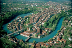 Aerial view of the Old City