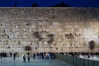 The Western Wall, also known as the Wailing Wall and the Kotel, is a remnant of the Second Temple and the holiest place where Jews are permitted to pray.