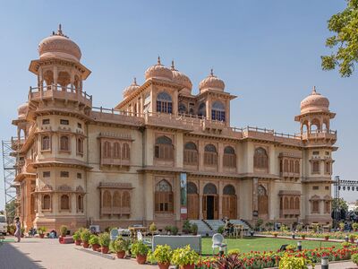 Built as a home for a wealthy Hindu businessman, the Mohatta Palace is now a museum open to the public.