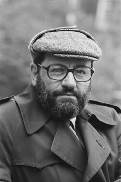 Italiaanse schrijver Umberto Eco, portret.jpg