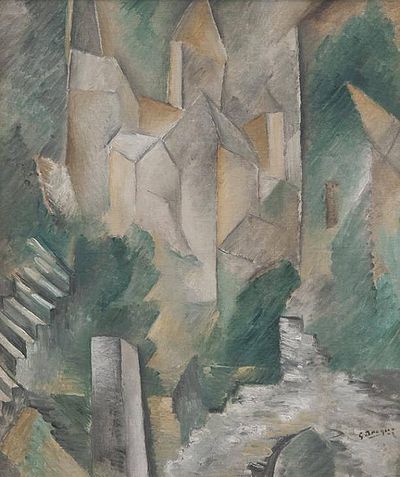 Georges Braque, The Church of Carrieres-Saint-Denis, 1909, Tate.jpg