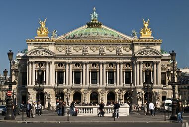 Paris Opera from French Second Empire