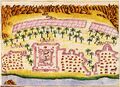 A simple 17th-century map