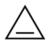 Skeletal formula of cyclopropene