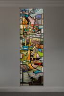A dividing screen in a household of musicians, by Jeffrey Hamilton, (2021), Sydney, Australia. (permission of JHamilton)